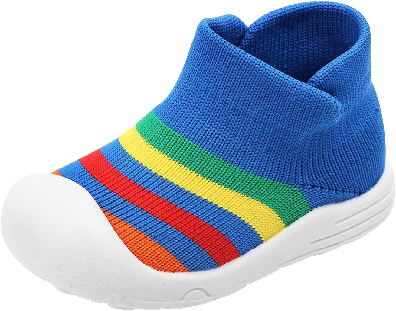 Sock Shoes Toddler,0-3 Years Newborn Boys Girls Cartoon Fleece Warm The Floor Socks Non Slip Prewalker Shoes