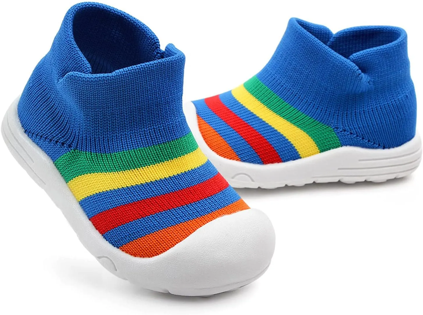 Sock Shoes Toddler,0-3 Years Newborn Boys Girls Cartoon Fleece Warm The Floor Socks Non Slip Prewalker Shoes