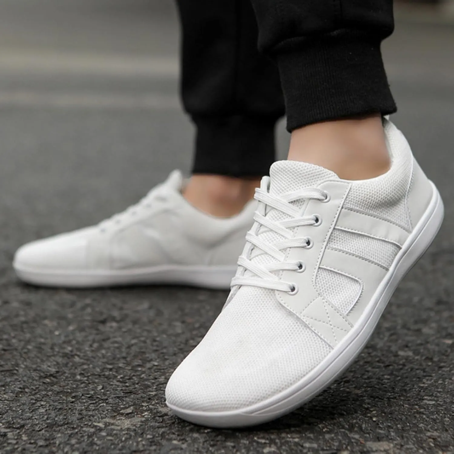 Stretch Shoes Sport Mesh Men's Shoes Mens Loafers & Slip-Ons Unisex Thin Soled Wide Last Casual Sneakers