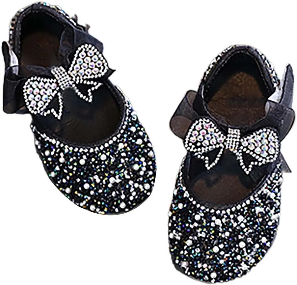 Summer Sandals for Girls Summer Girls' Sandals Korean Edition Little Girls' Pearl Open Toed Adjustable Slides
