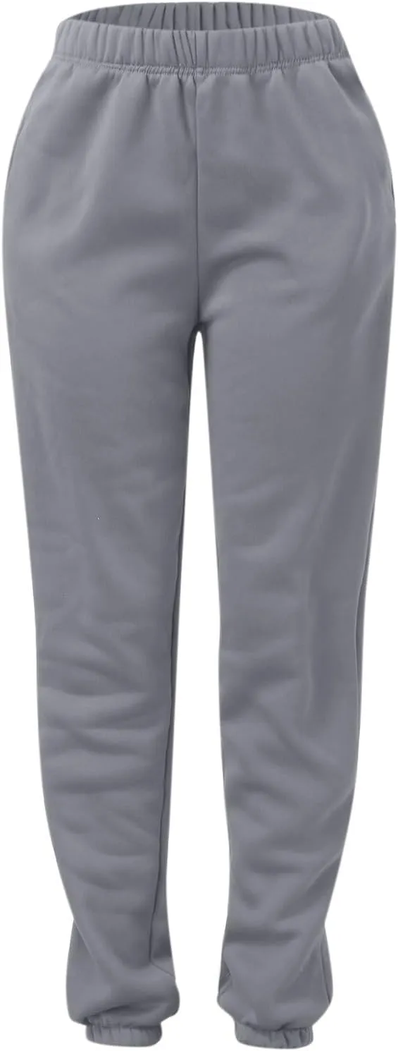 Sweatpants Women Joggers Pants Workout High Waisted Yoga Pants with Pockets French Lounge Pants for Women
