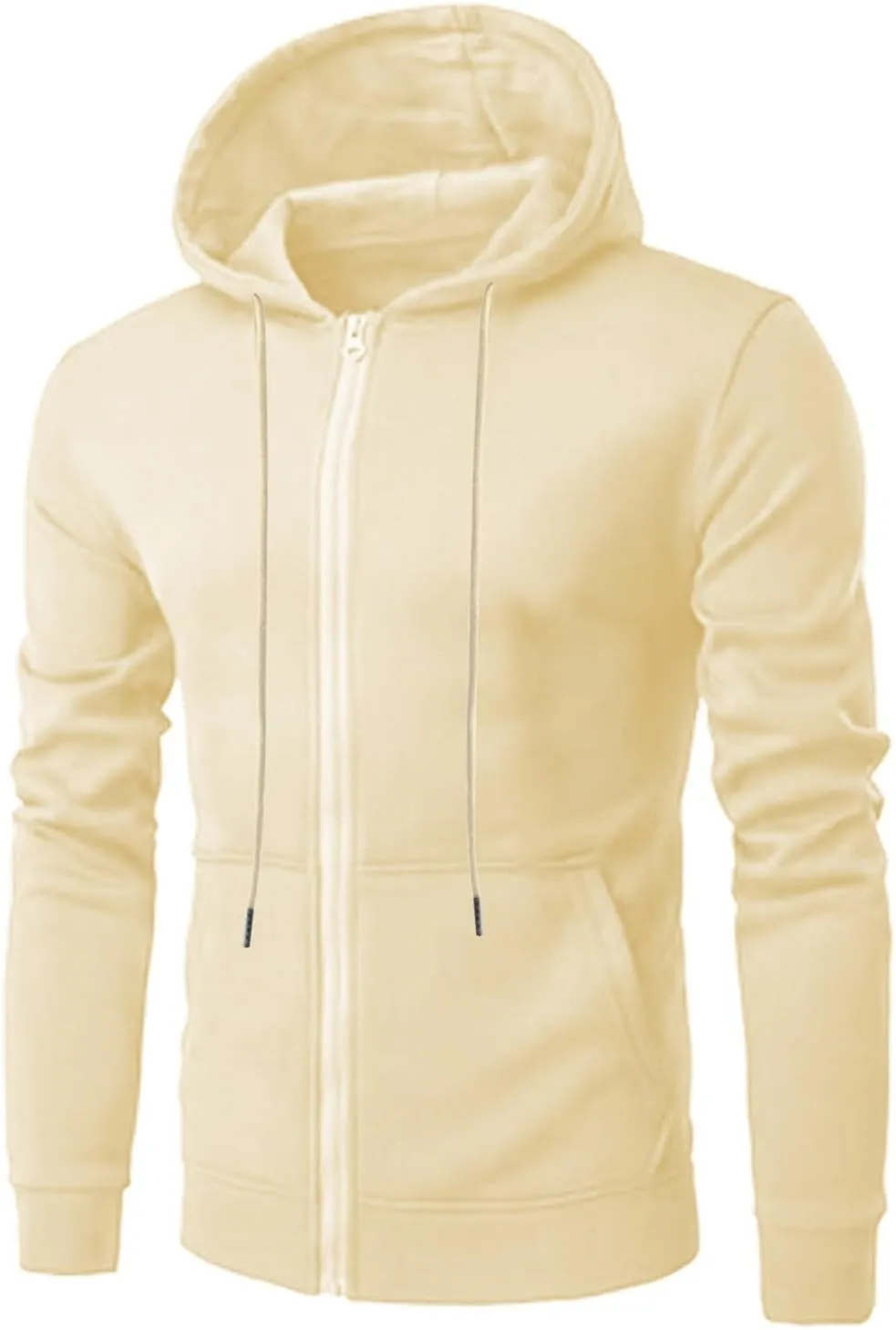 Sweatshirts for Men Hoodies Zipper,Mens Hooded Sweatshirts Fleece Hoodies Athletic Winter Long Sleeve Zip Up Pullover