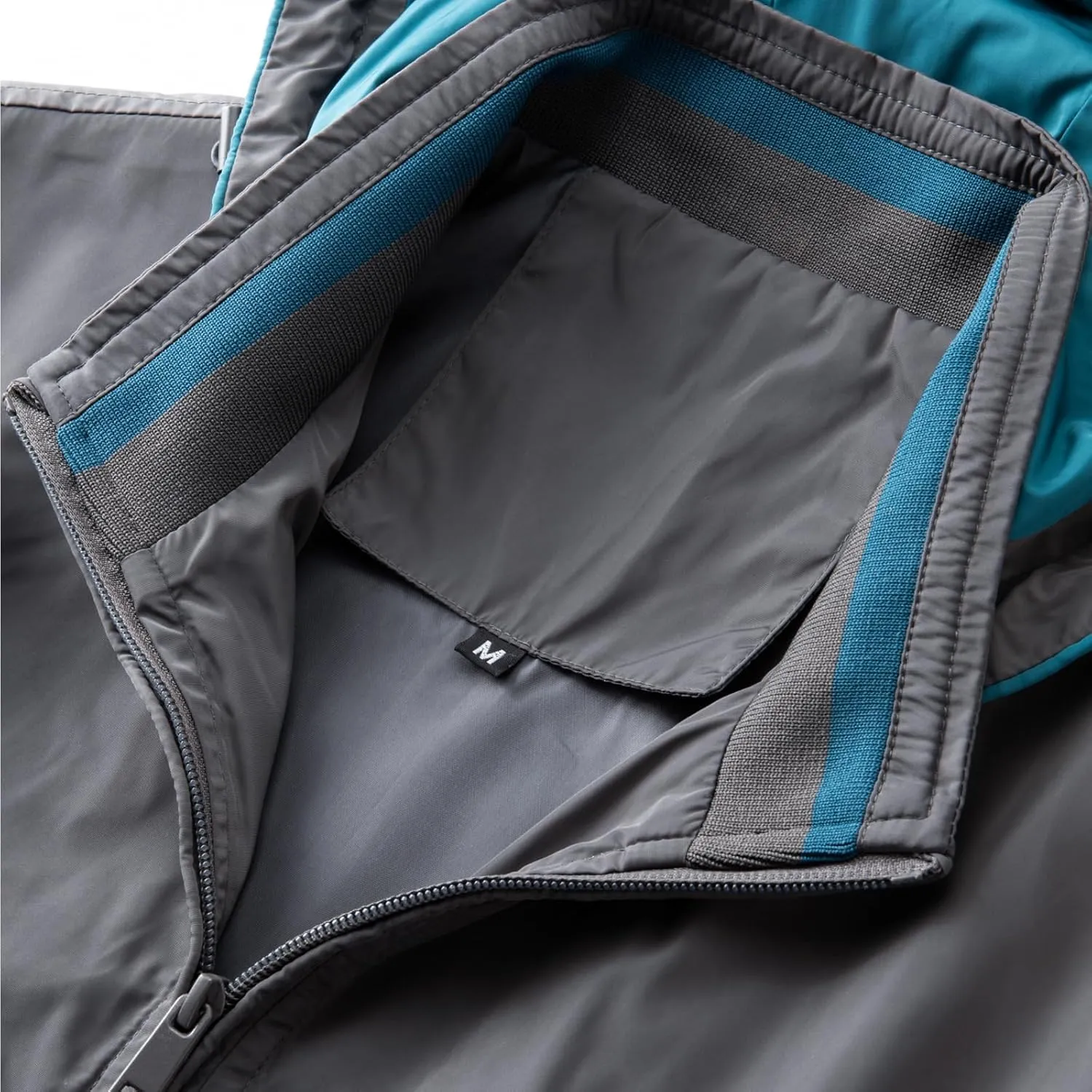 Thatrich Waterproof Rain Jacket Mens Lightweight Windbreaker Hoodie Zip Up Long Sleeve Jackets Removable Hood Coat for Hiking
