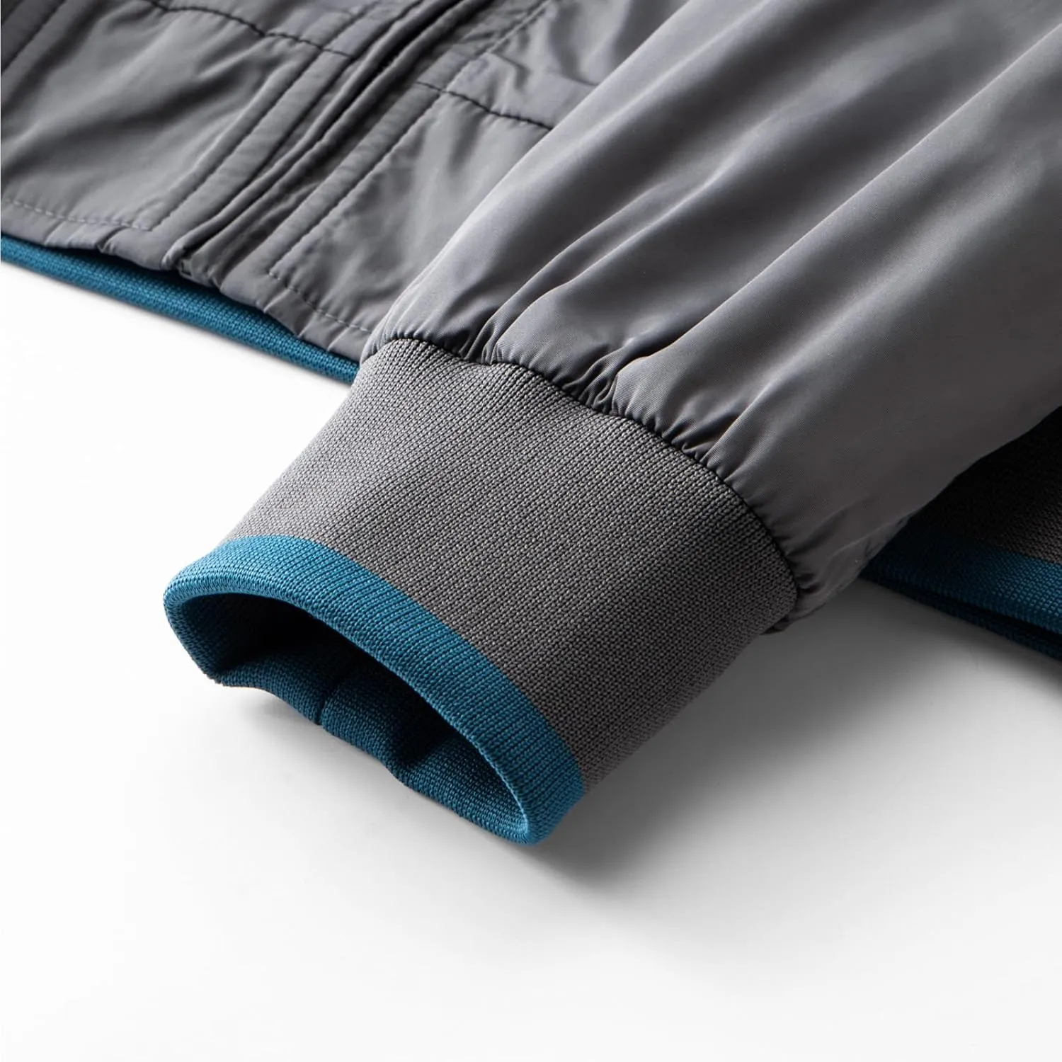 Thatrich Waterproof Rain Jacket Mens Lightweight Windbreaker Hoodie Zip Up Long Sleeve Jackets Removable Hood Coat for Hiking