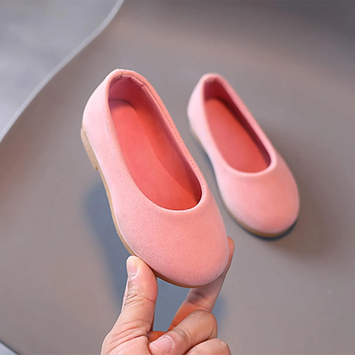 Toddler Boots Size 12 Summer and Autumn Fashion Girls Casual Shoes Solid Color Simple Style Saloon Girl Boots