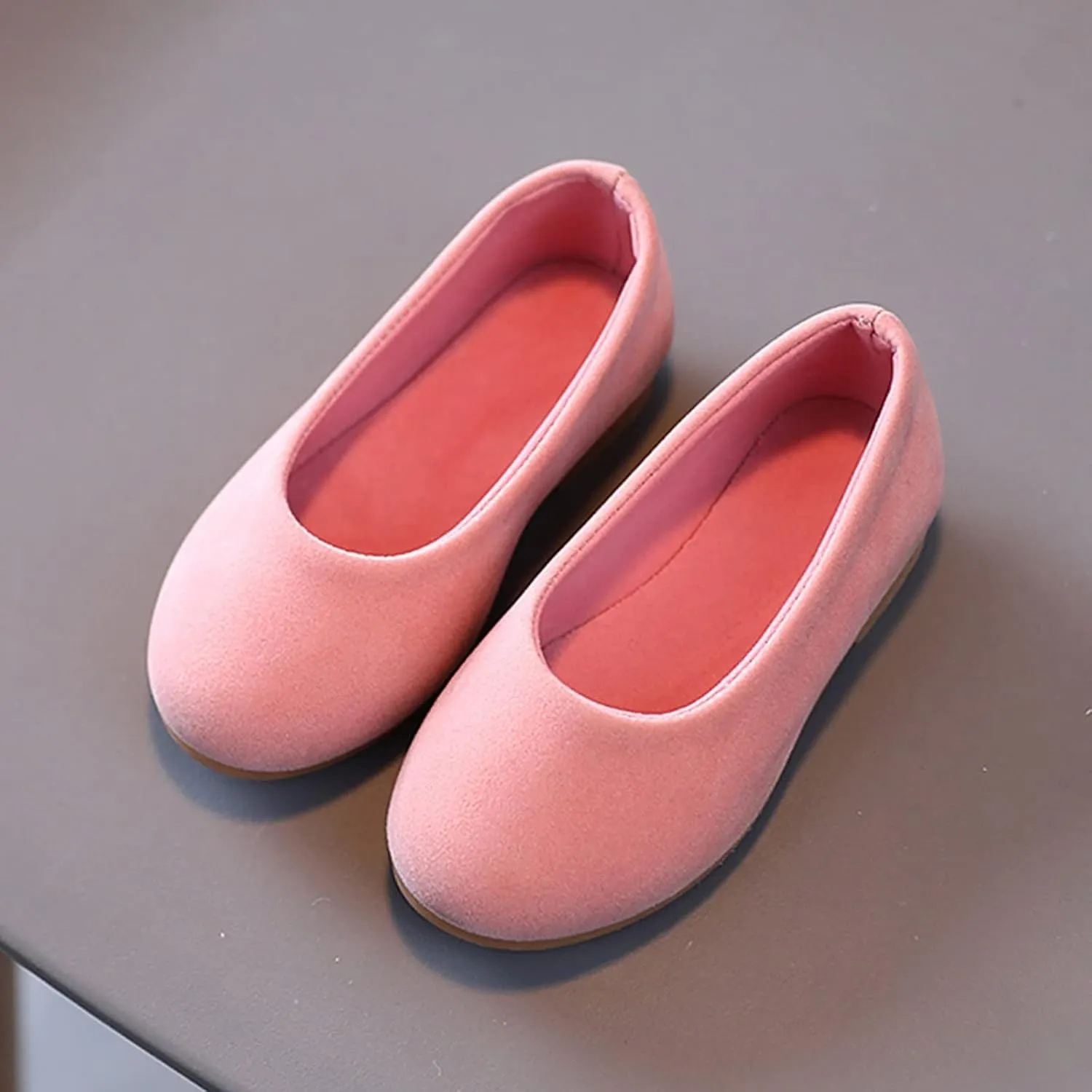 Toddler Boots Size 12 Summer and Autumn Fashion Girls Casual Shoes Solid Color Simple Style Saloon Girl Boots