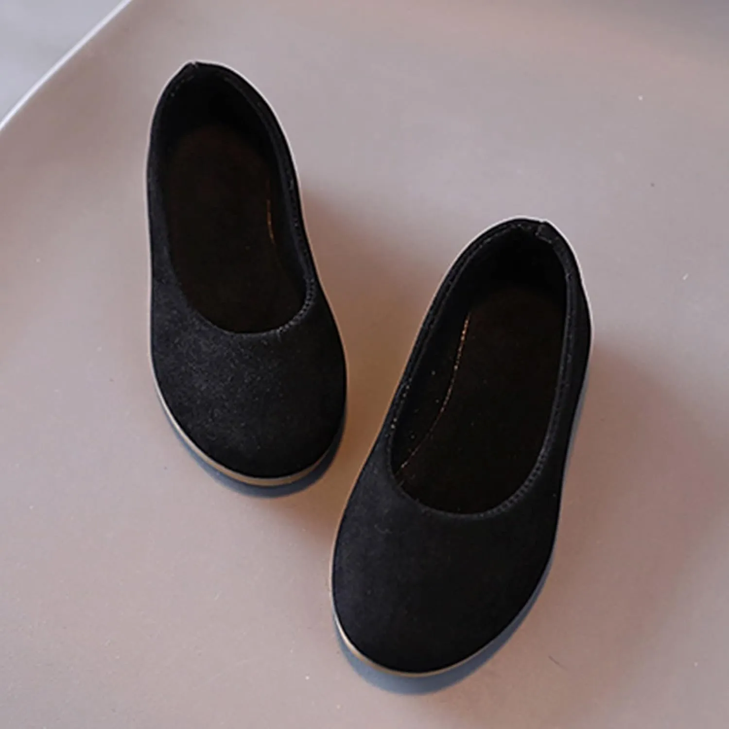 Toddler Boots Size 12 Summer and Autumn Fashion Girls Casual Shoes Solid Color Simple Style Saloon Girl Boots