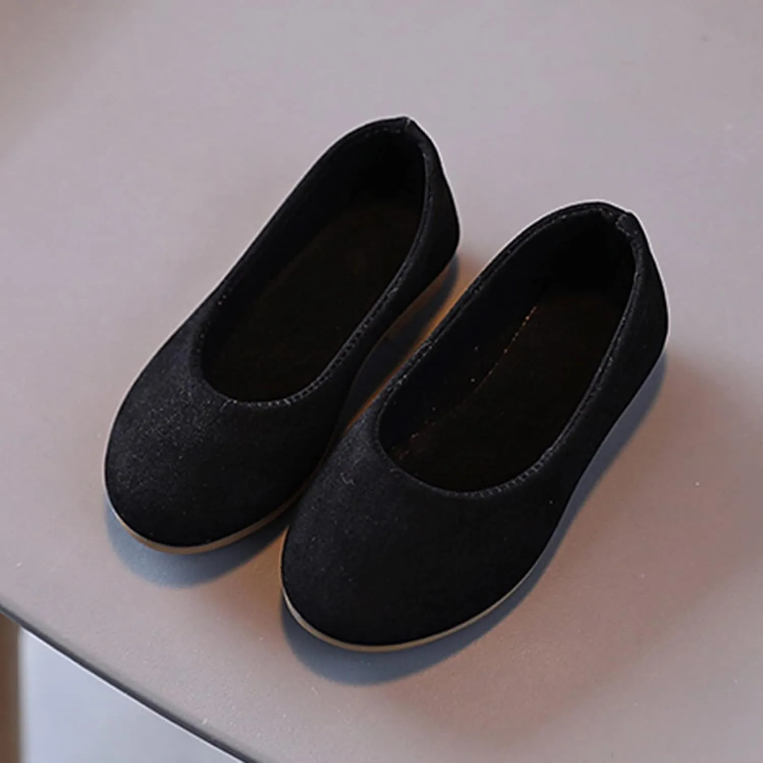 Toddler Boots Size 12 Summer and Autumn Fashion Girls Casual Shoes Solid Color Simple Style Saloon Girl Boots