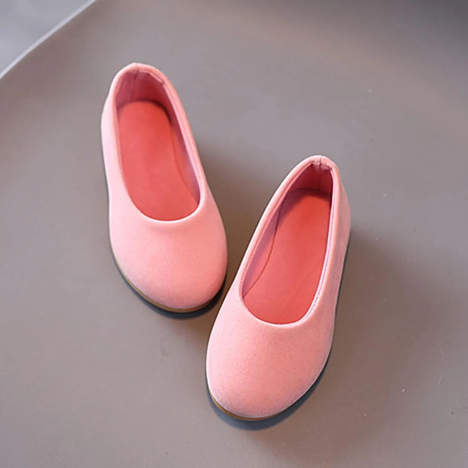 Toddler Boots Size 12 Summer and Autumn Fashion Girls Casual Shoes Solid Color Simple Style Saloon Girl Boots