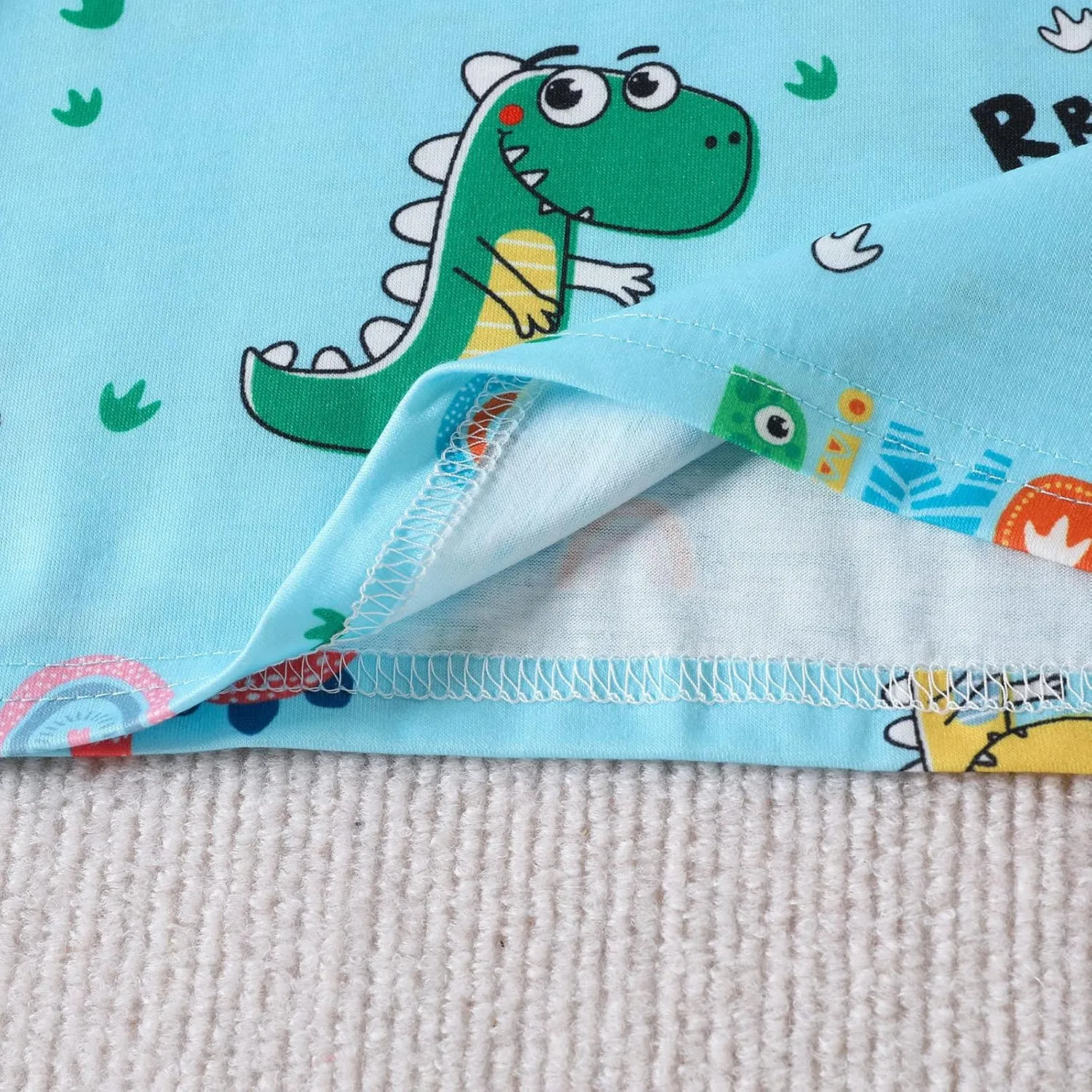 Toddler Boys Short Sleeve Cartoon Dinosaur Prints Gentleman T Shirt Tops Workout Tops Men