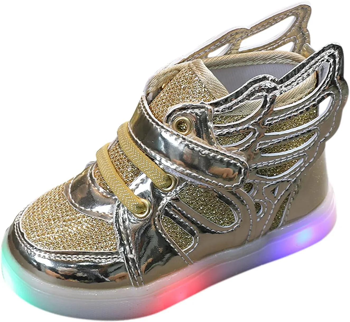 Toddler Led Shoes Light Up Sneakers Boys Girls Flashing Running Sneakers Breathable Casual Sport Walking Shoes