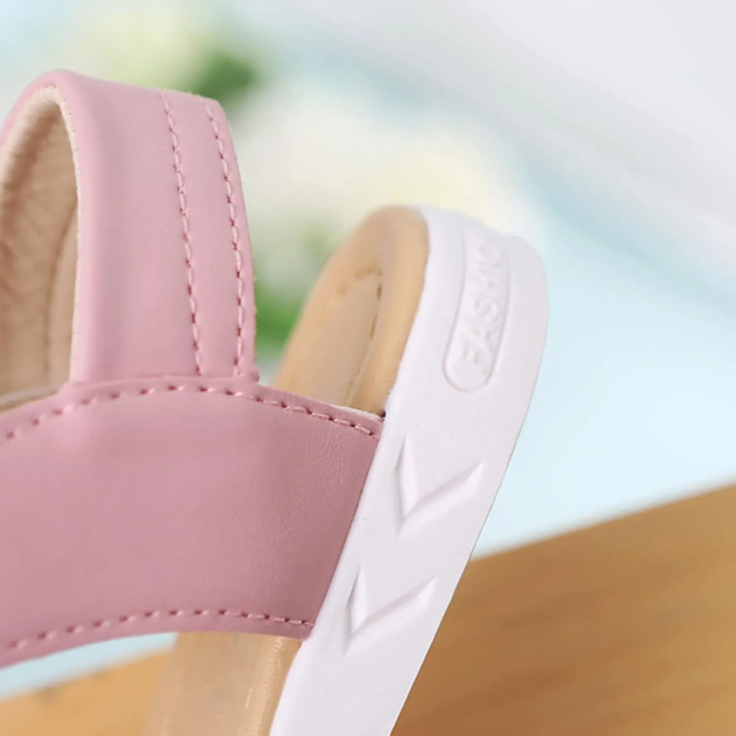 Toddler Slip on Shoes Girls Shoes Toddler Non-Slip Baby Cross Rubber Kids Flower Toddler Girl Fringe Sandals