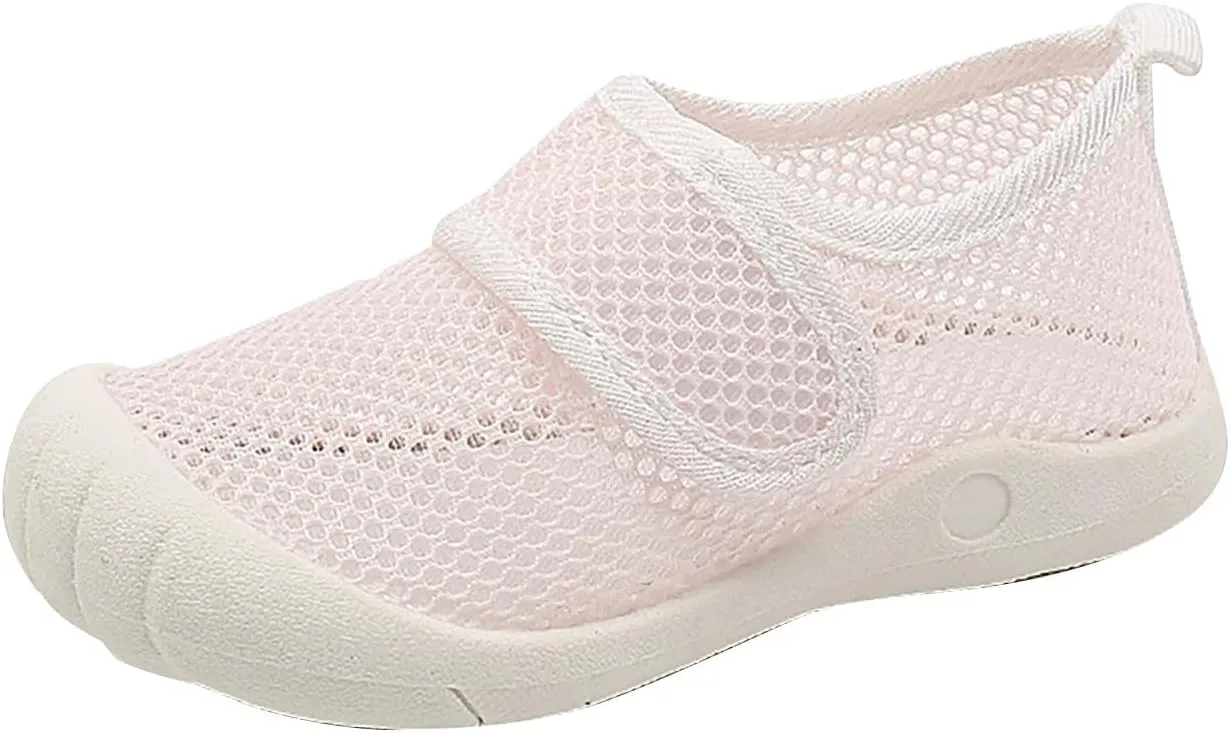 Toddler Water Shoes Quick Dy Kids Mesh Soft Barefoot Beach Walking Surfing Yoga Adjustable Sandals Slippers