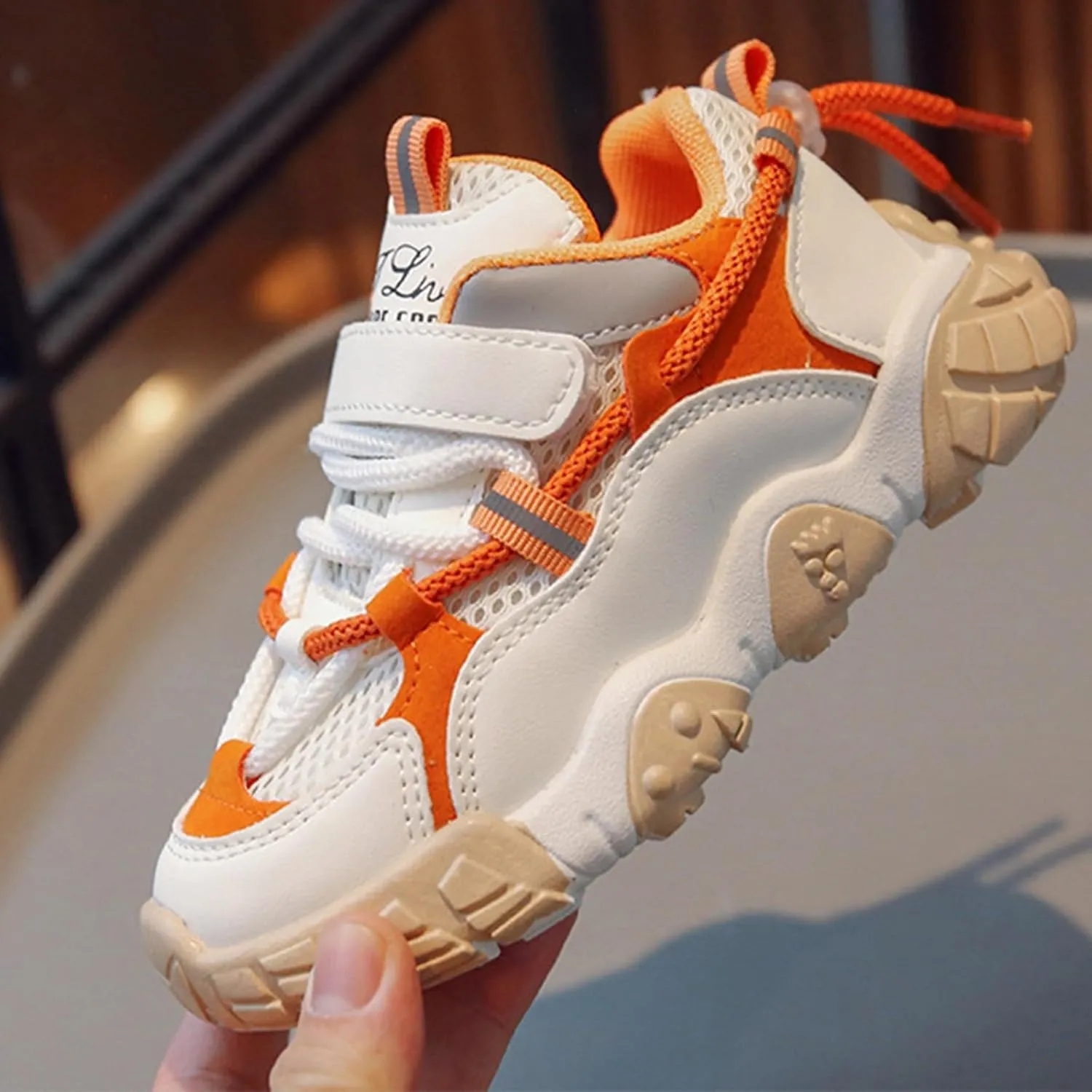 Toddler/Little Kid Boys Girls Outdoor Shoes Running/Walking Sports Sneakers Tennis Shoes Lightweight Breathable