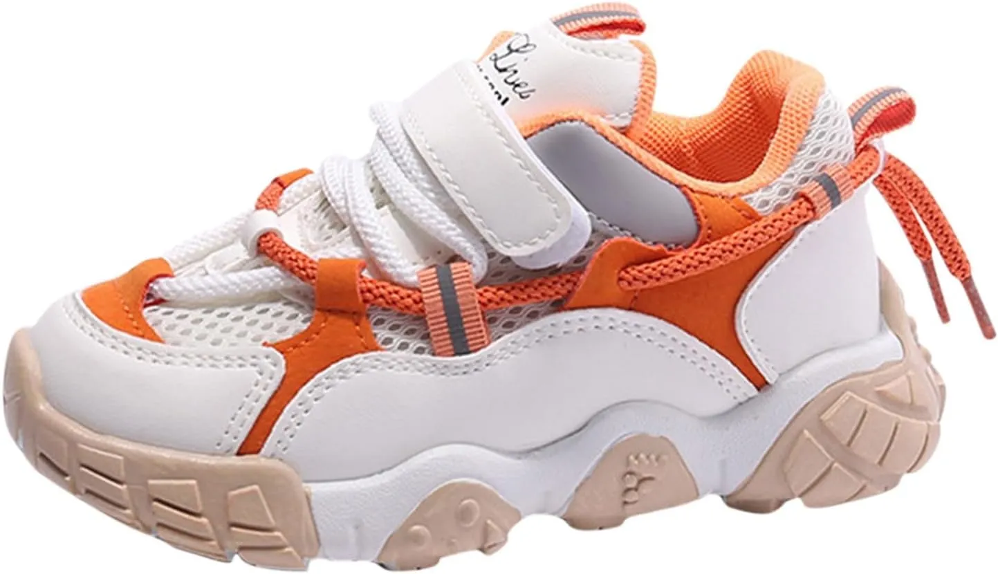 Toddler/Little Kid Boys Girls Outdoor Shoes Running/Walking Sports Sneakers Tennis Shoes Lightweight Breathable