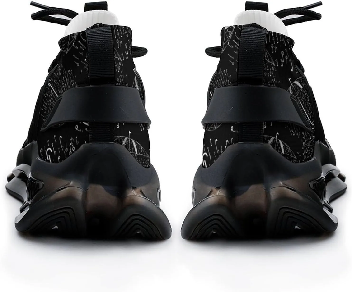Umbrella Note Music Mens Sneakers Running Shoes Lightweight Athletic Shoes for Jogging Walking Gym