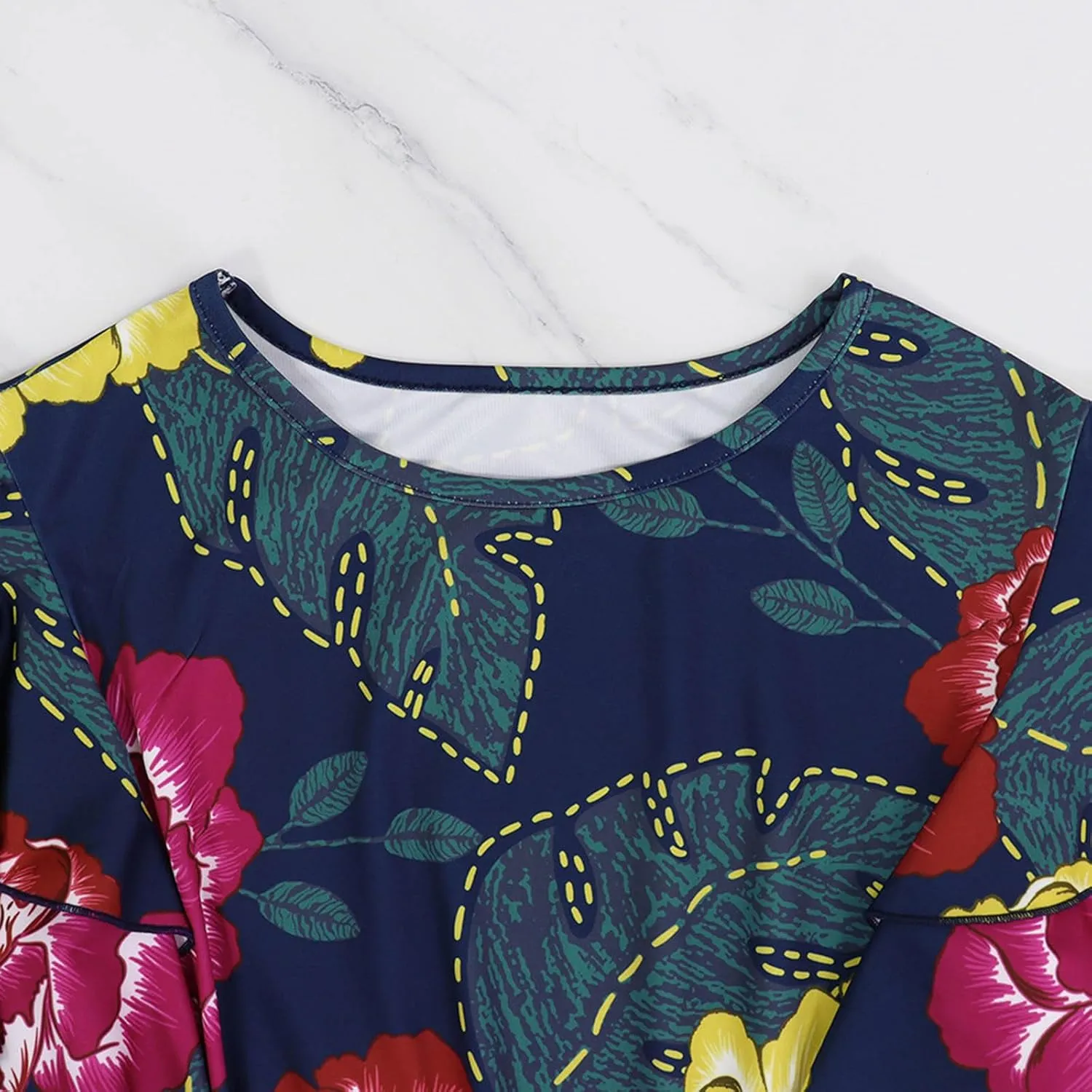 Wedding Guest Dresses for Women 2025 Short Sleeve Casual Flowy Flowy Long Dress Beach Vocation Shift Dress
