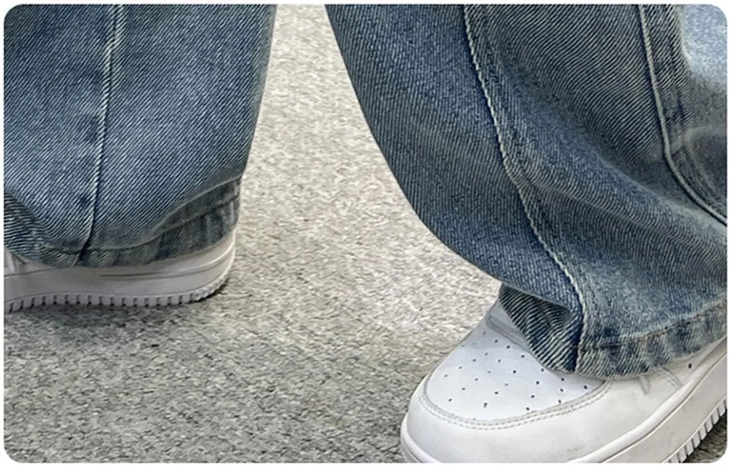 Wide Leg High Waist Jeans Boys Kids 4-13 Years Casual Summer Denim Pants with Pockets Baggy Wash Distressed Trousers