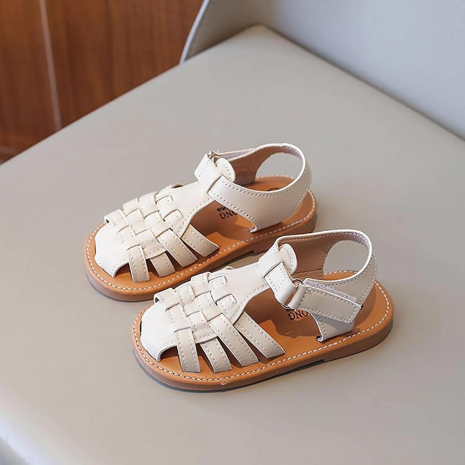 Women Baby Head Sandals Summer New Children Korean Version of The Shoes Little Girl Fashion Casual Sandals Toddler Girl