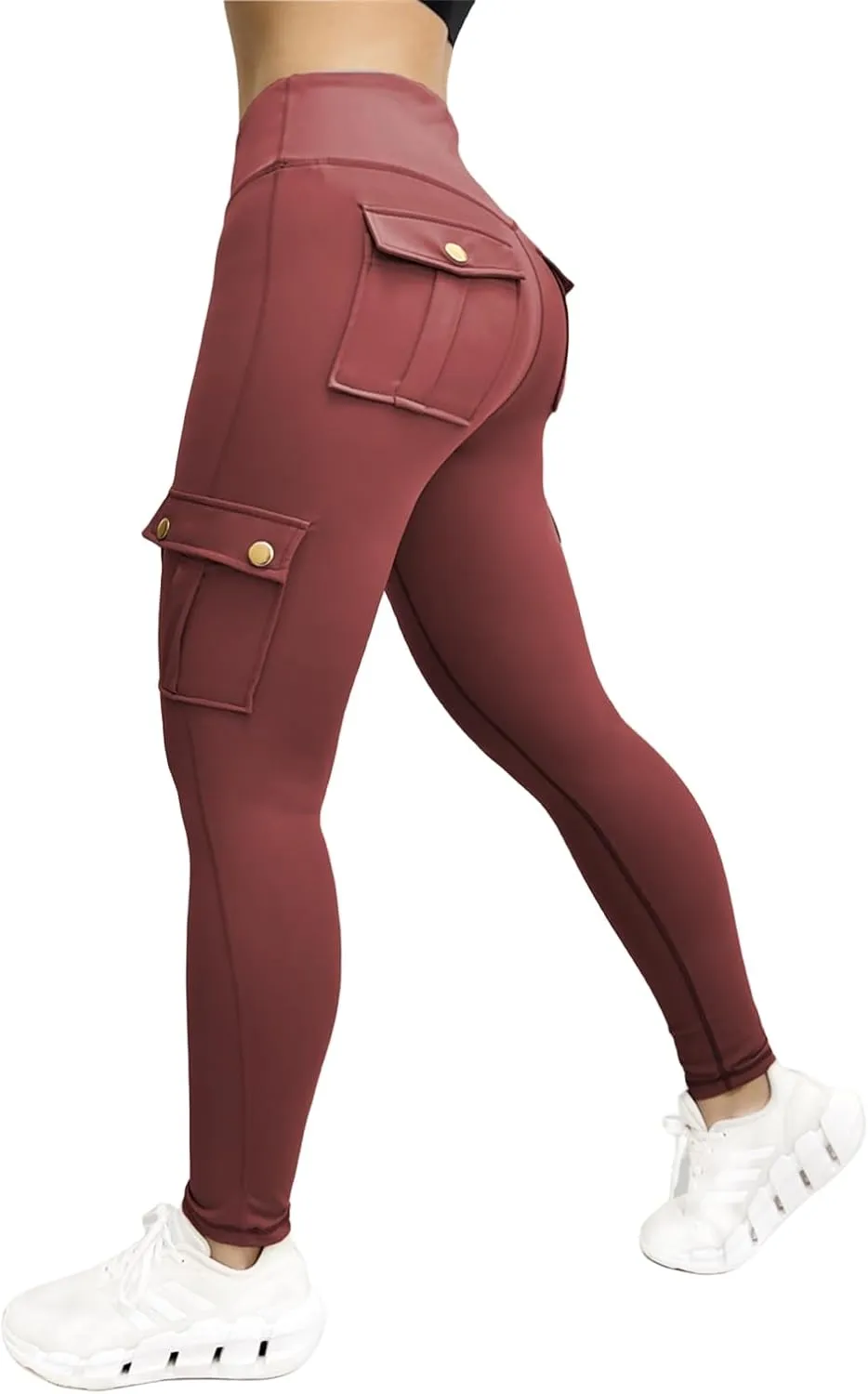 Women's Butt Lifting Leggings High Waisted Workout Leggings Tummy Control Gym Yoga Compression Pants 2025