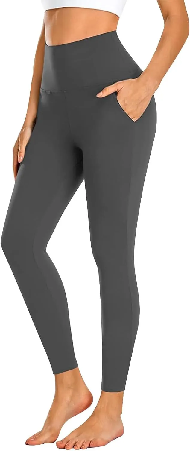 Women's Compression Leggings Sports Workout Leggings Yoga Pants High Waist Tummy Control No Front Seam Leggings