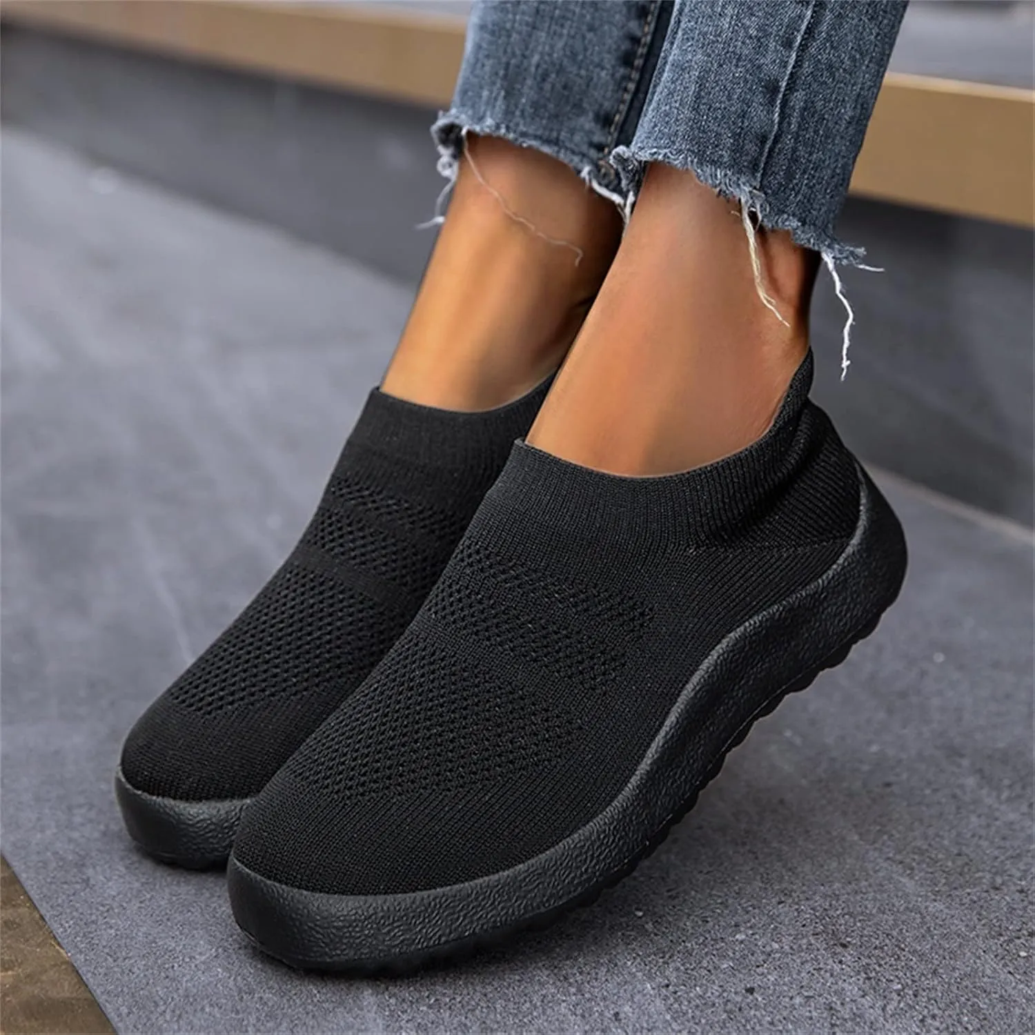 Women's Fashion Sneaker Lace Up Low Top Comfortable Walking Shoes Waterproof Tennis Shoes Flat Loafers Women Shoes Wide Toe Box Sneakers Women