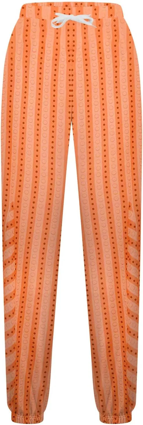 Womens High Waisted Baggy Sweatpants 2024 Fall Jogger Pants Y2k Trendy Lounge Trousers Cinch Bottom Pant with Pockets