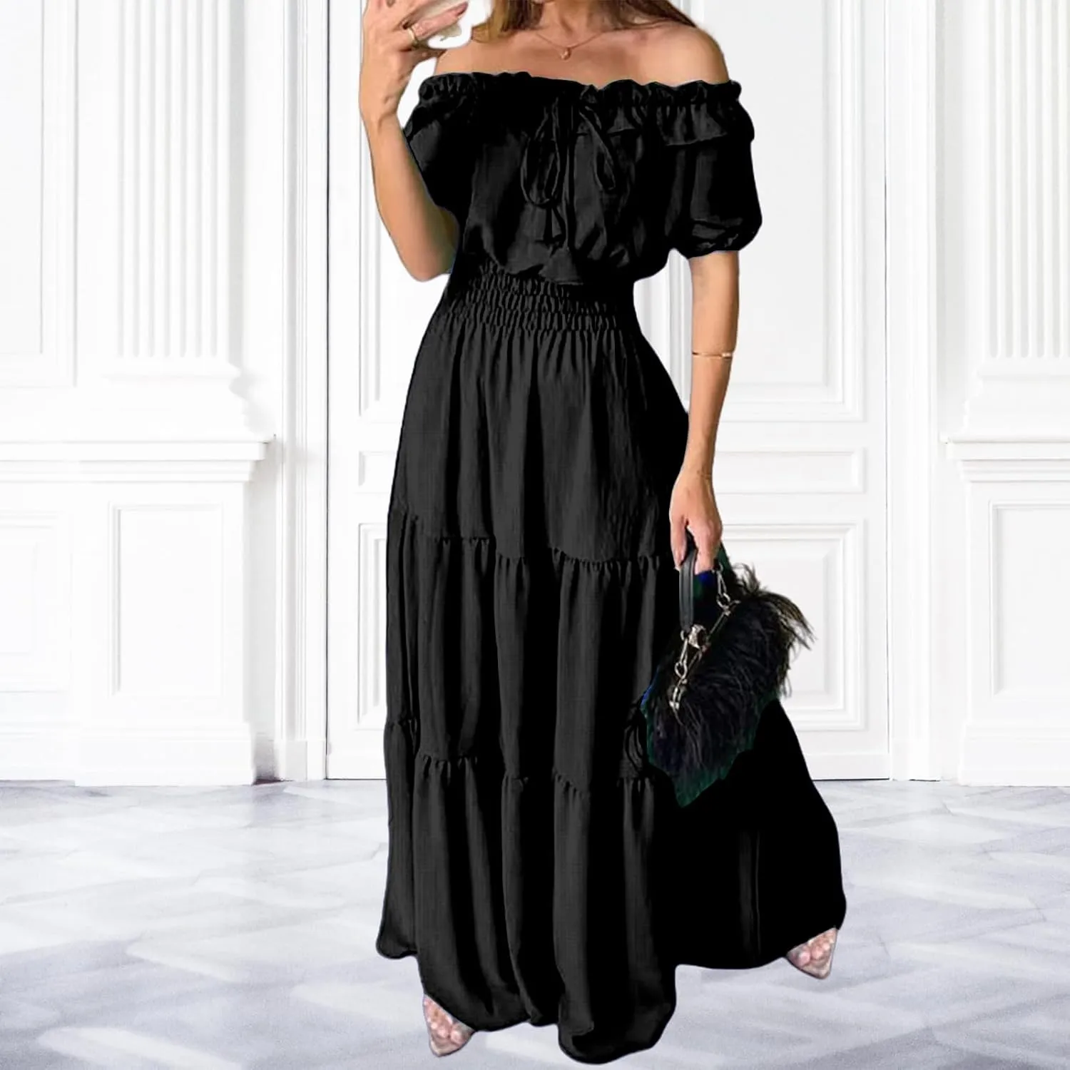 Womens Renaissance Costume Medieval Chemise Dress Pirate Peasant Irish Under Dress Boho Flowy Maxi Long Dresses