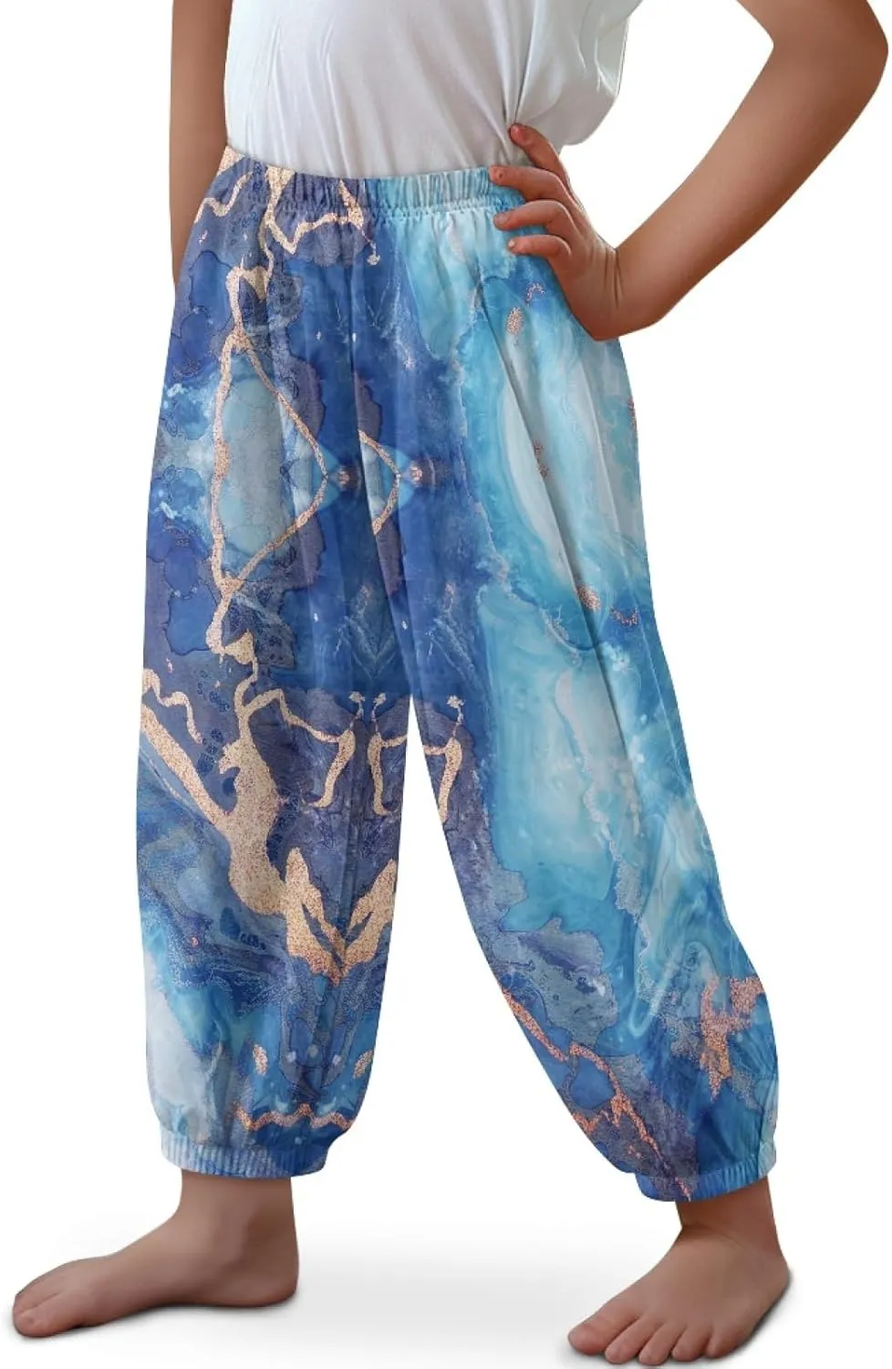 Xhuibop Harem Pants Girls Hip Hop Pants Girls Athletic Pants Sweat Pants